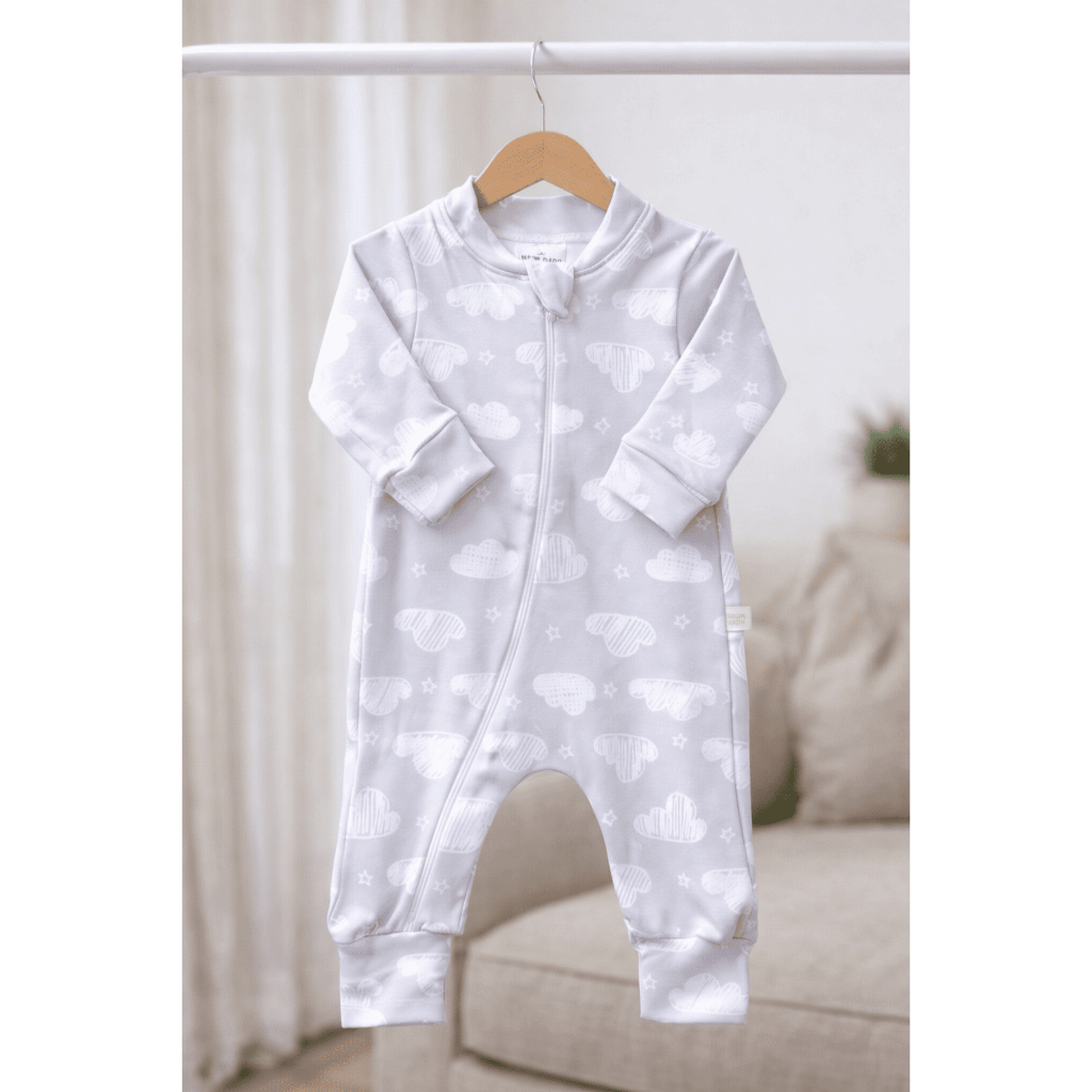 Macacão Bebê Térmico Nuvem em Oferta na Shopee