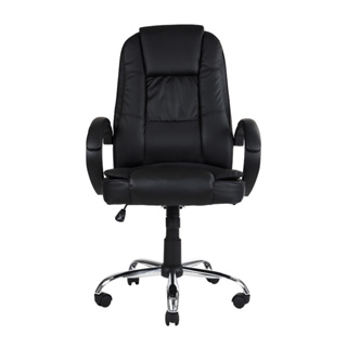 Cadeira de escritório Presidente James Preta Healer em Oferta na Shopee