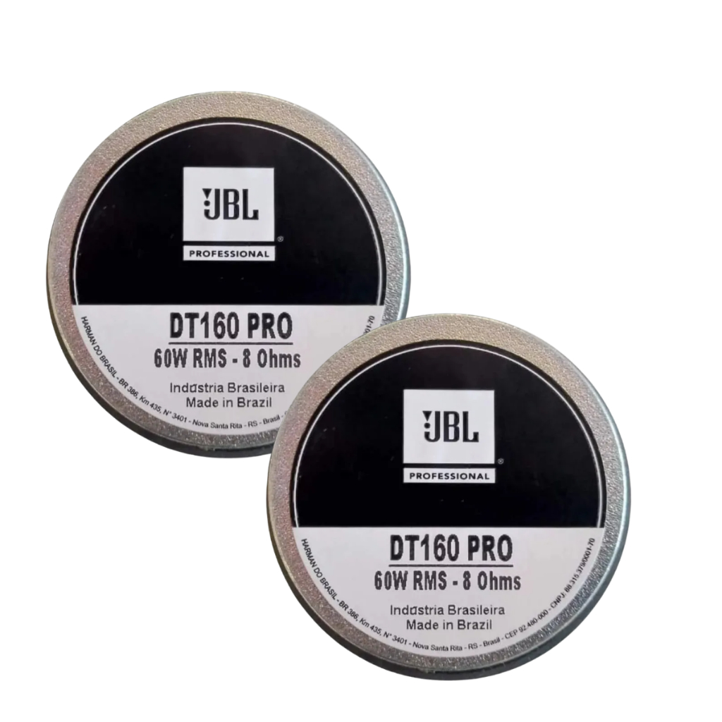 Par Driver Corneta Jbl Dt160 Pro Selenium 60W Rms 8 Ohms