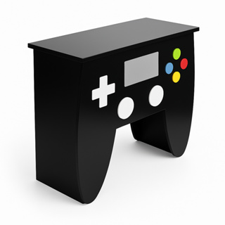 Mesa Controle Game MDF Desmontável Pegue e Monte Decoração Festa Aniversário em Oferta na Shopee