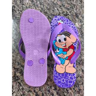 Chinelo Infantil Estampado Slim Menina 25/26 27/28 29/30 31/32 Minnie Patrulha canina Stitch Monica em Oferta na Shopee