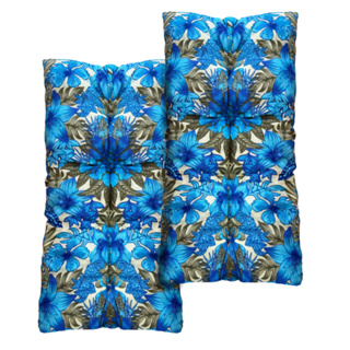 2 Almofadas Lindas Estampas 95x45 Ideais Para assentos De Vime Bambu Junco e Madeiras em Oferta na Shopee