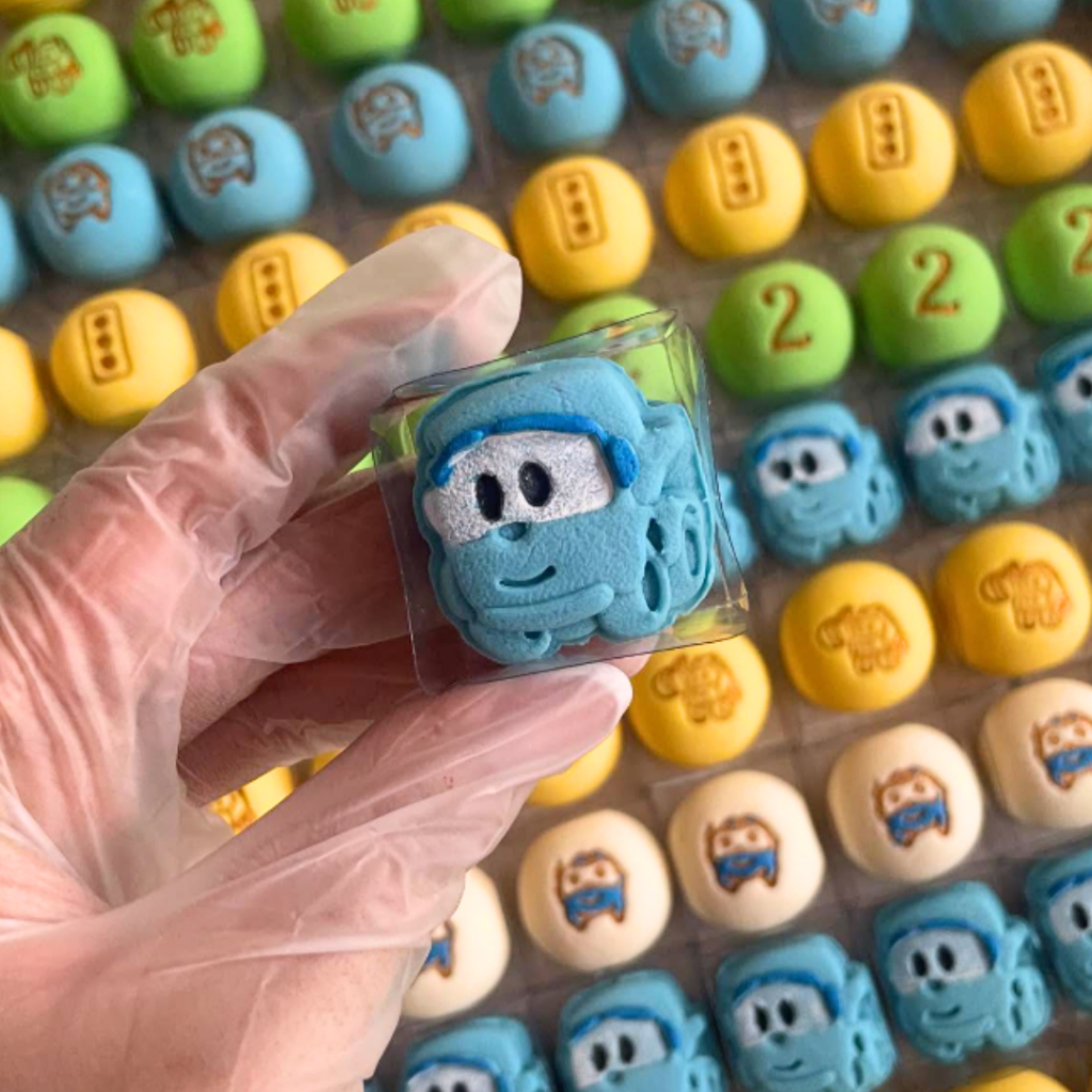 Ejetor para Doces e Brigadeiros - Caminhão Azul - Modelador e Marcador