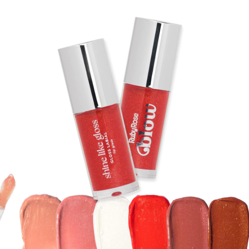 Gloss Labial Shine Like Gloss Blow Lip Gloss Ruby Rose Lançamento