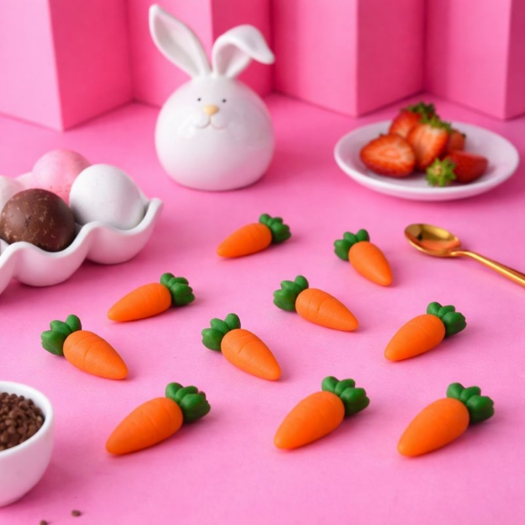 Apliques de Açúcar de Páscoa c/10 unidades em Oferta na Shopee