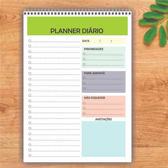 Caderno de Anotações Planner Diário Planner Semanal em Oferta na Shopee