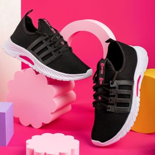 Tênis Feminino Esportivo Lançamento Ortopédico confortável Treino Academia Caminhada Dia a dia