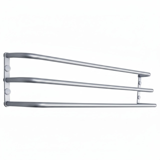 Suporte de toalhas Toalheiro para toalha de banho Triplo NATURAL NÂO ENFERRUJA - Bitenfer Varais em Oferta na Shopee