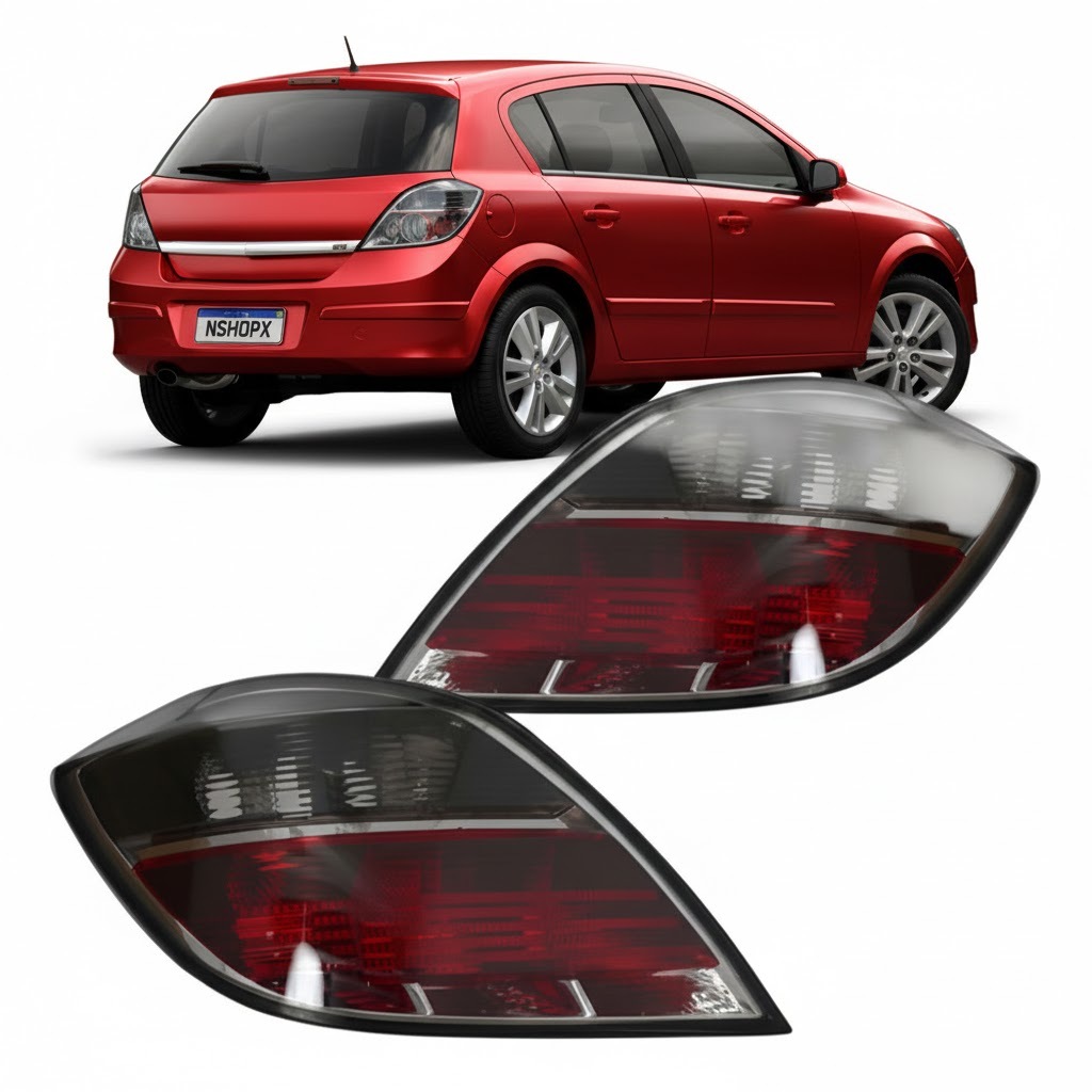 Par Lanterna Traseira Vectra Gt 2008 2009 2010 2011 Sinaleira Pisca Fumê
