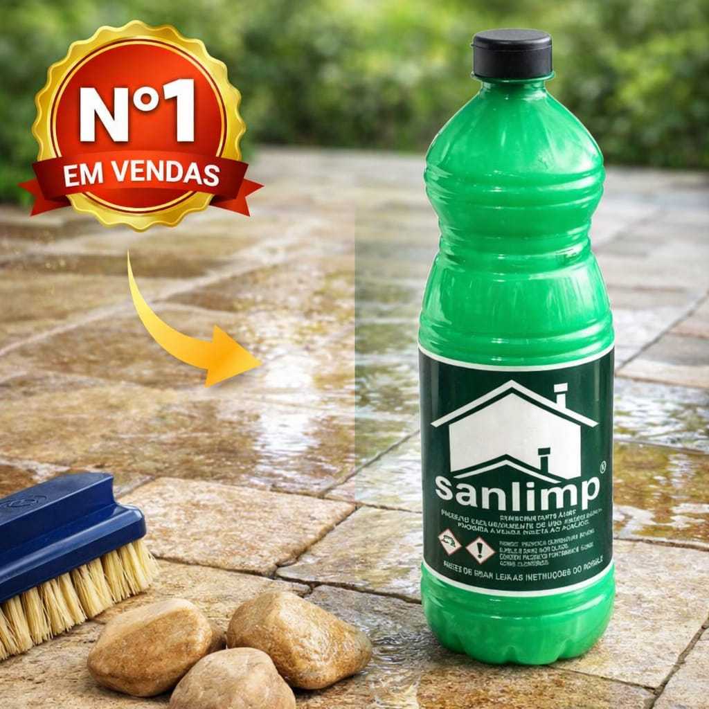 Desincrustante- Limpeza De Chão De Calçadas- Garagens - Reservatorio De Carro em Oferta na Shopee