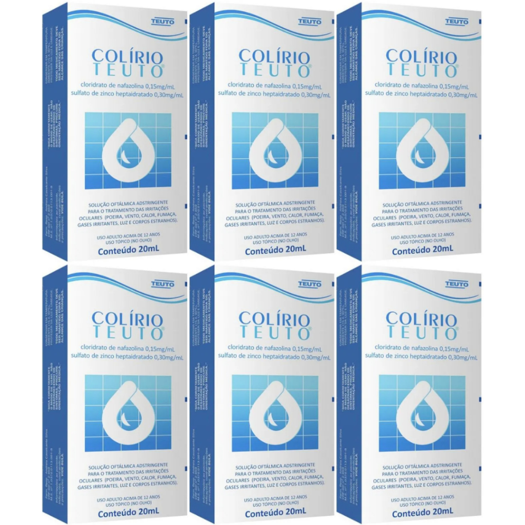 Colírio Teuto 20ml em Oferta na Shopee