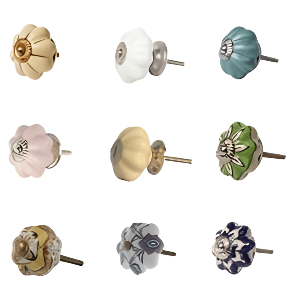 Puxador Gaveta Cerâmica Móveis Várias Cores Sala Quarto Cozinha Resistente Elegante Decoração em Oferta na Shopee