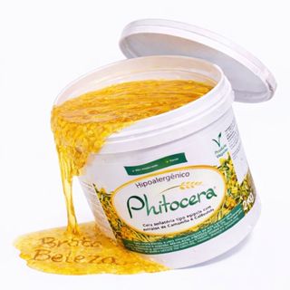 Cera Morna de Micro-ondas PHITOCERA Natural e Vegana ideal Para Virilha E Axilas e Corporal 2.000g em Oferta na Shopee