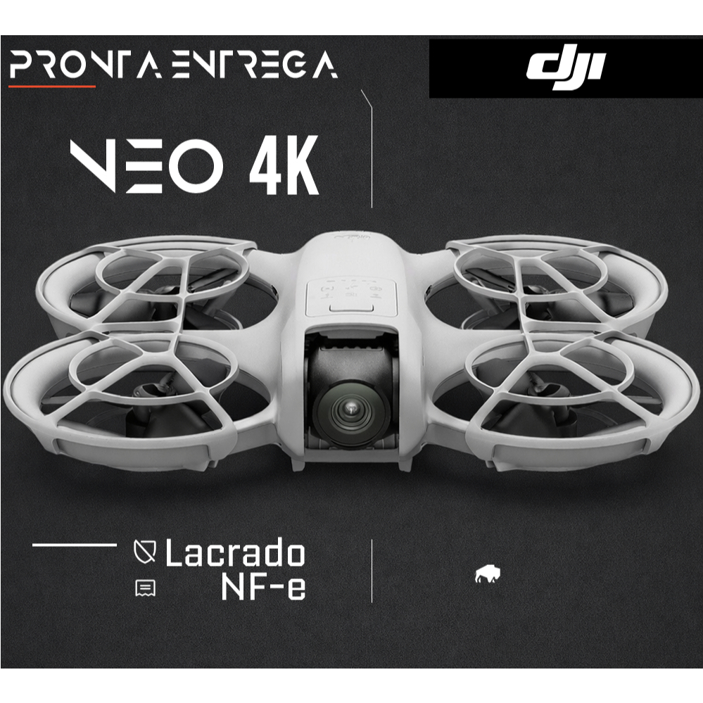 Drone Dji Neo 4k Standard com GPS e IA