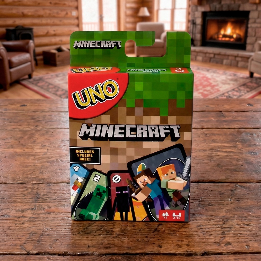 UNO Minecraft - Personagens Famosos e Regras Simples