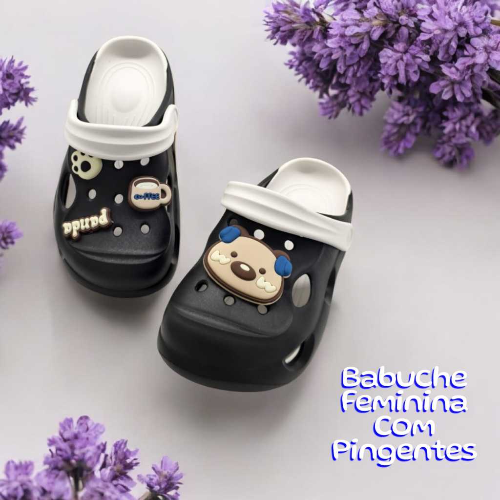 Babuche Feminina EVA estilo Fofo | Babuche Confort + Style
