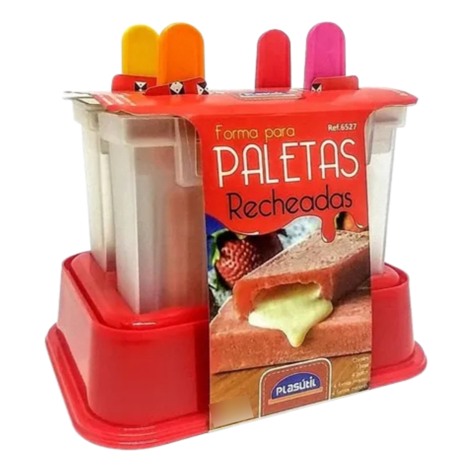 Forma De Sorvete Picolé Paleta Mexicana Recheada Plasútil em Oferta na Shopee