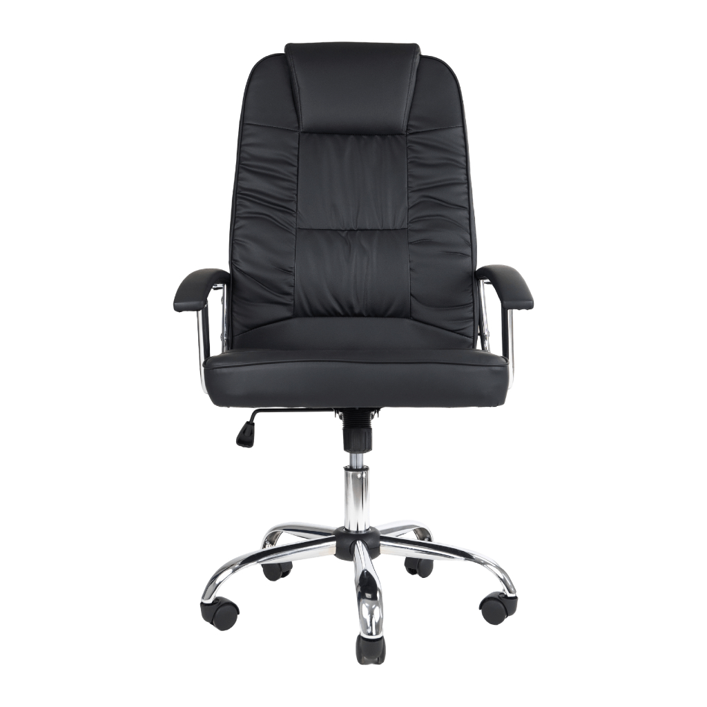 Cadeira de escritório Presidente Denver Preta Healer em Oferta na Shopee