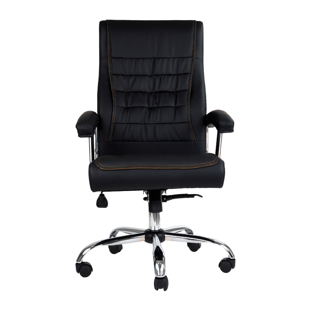 Cadeira Presidente com Mola Ensacada Maxwell Healer Preta em Oferta na Shopee