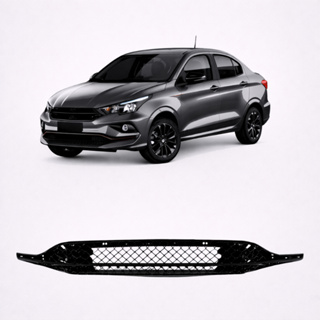 Grade Central Parachoque Cronos 17 A 22 Black Piano C/ Friso em Oferta na Shopee