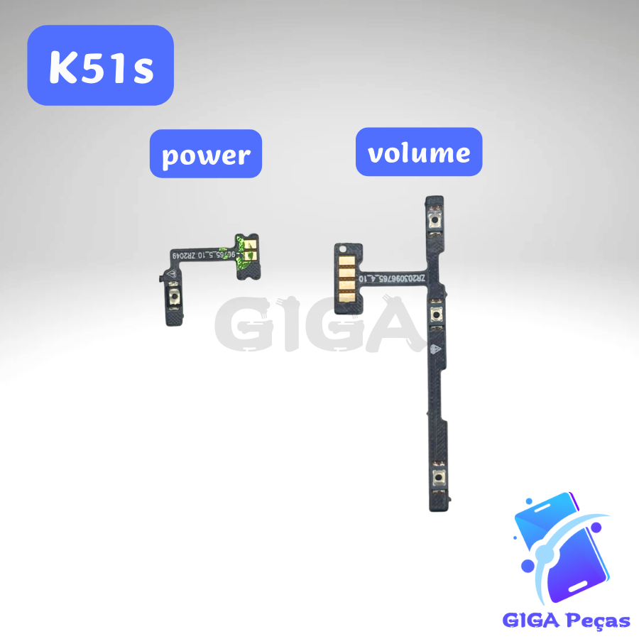 Flex Botão Power e Volume LG K51s em Oferta na Shopee