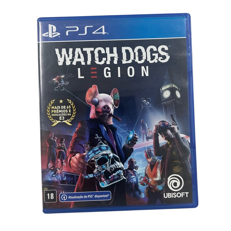 Jogo Watch Dogs Legion PS4 Mídia Física
