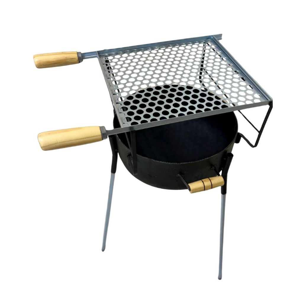 PROMOÇÃO Churrasqueira Botijão Reforçada com Grelha — imagem 2 de 2