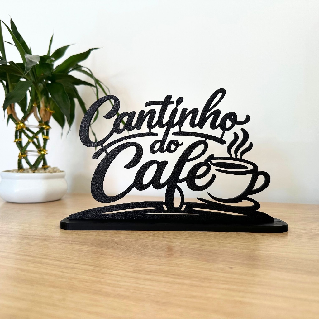 Placa Cantinho Do Café Decorativa Para Cozinha | Presente – Zately em Oferta na Shopee