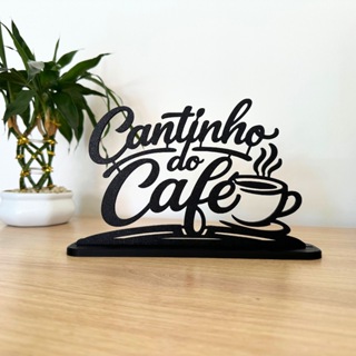 Placa Cantinho Do Café Decorativa Para Cozinha | Presente – Zately em Oferta na Shopee