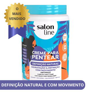 Salon Line Super Definição Natural Creme de Pentear 1kg em Oferta na Shopee