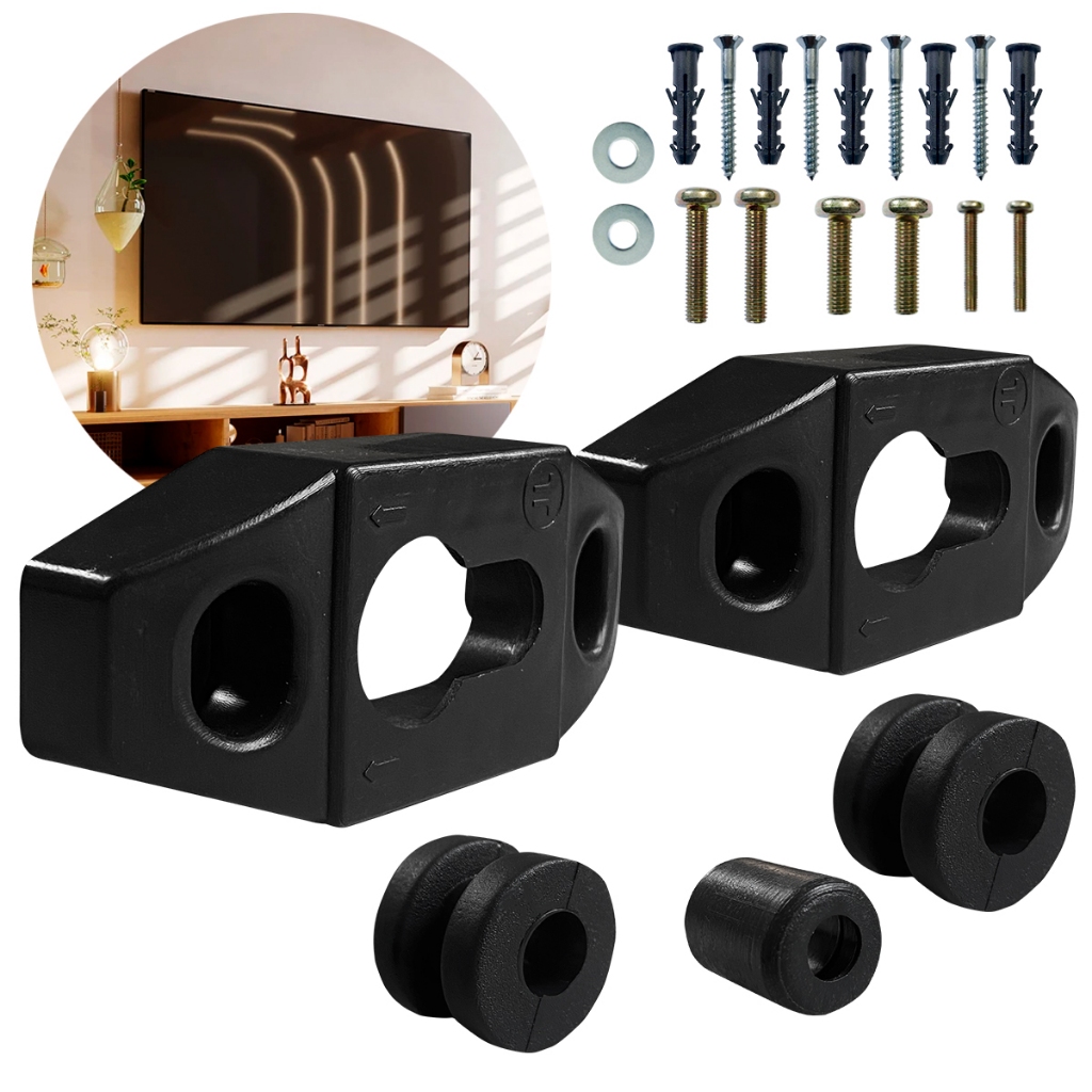 Suporte TV Universal Fixo para Smart Tv LED LCD 4K Parede Painel Monitor de 10'' até 100'' Polegadas