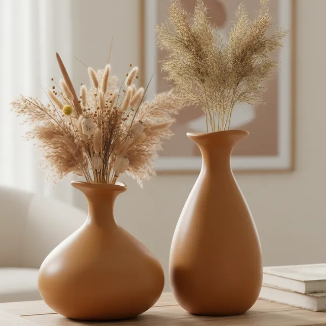 Dupla De Vaso Decorativo Sala Casa Bojudo E Md Boho Ceramica em Oferta na Shopee