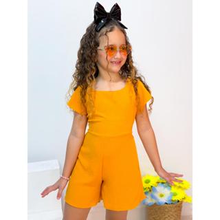 Macaquinho Infantil Laço Regulável Verão Confortável Liso Duna em Oferta na Shopee