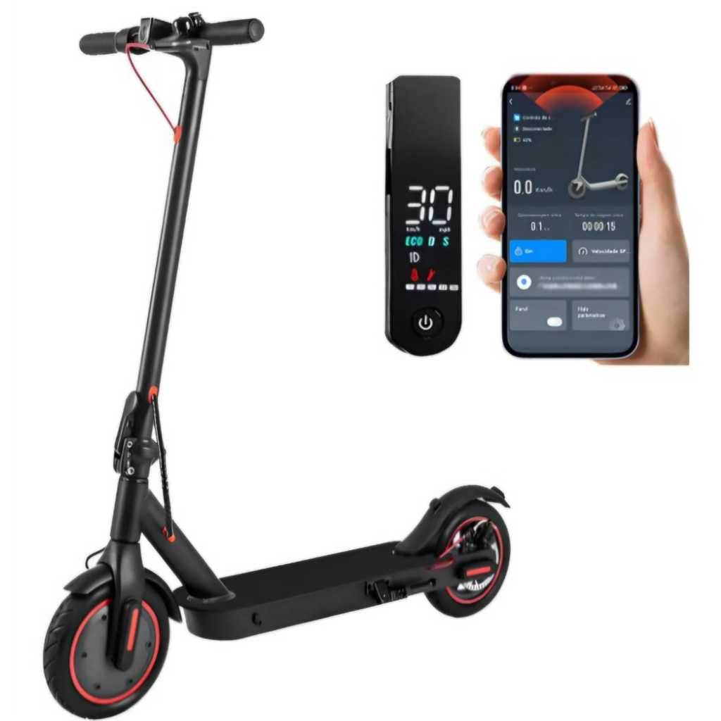 Patinete Elétrico Dobrável Adulto Keen Scooter Conectividade Bluetooth 350w