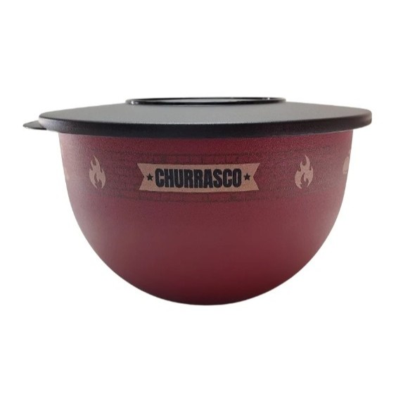 Tupperware Tigela Murano Bacia Bowl Sabor Na Brasa 2,5 Litros Tupper