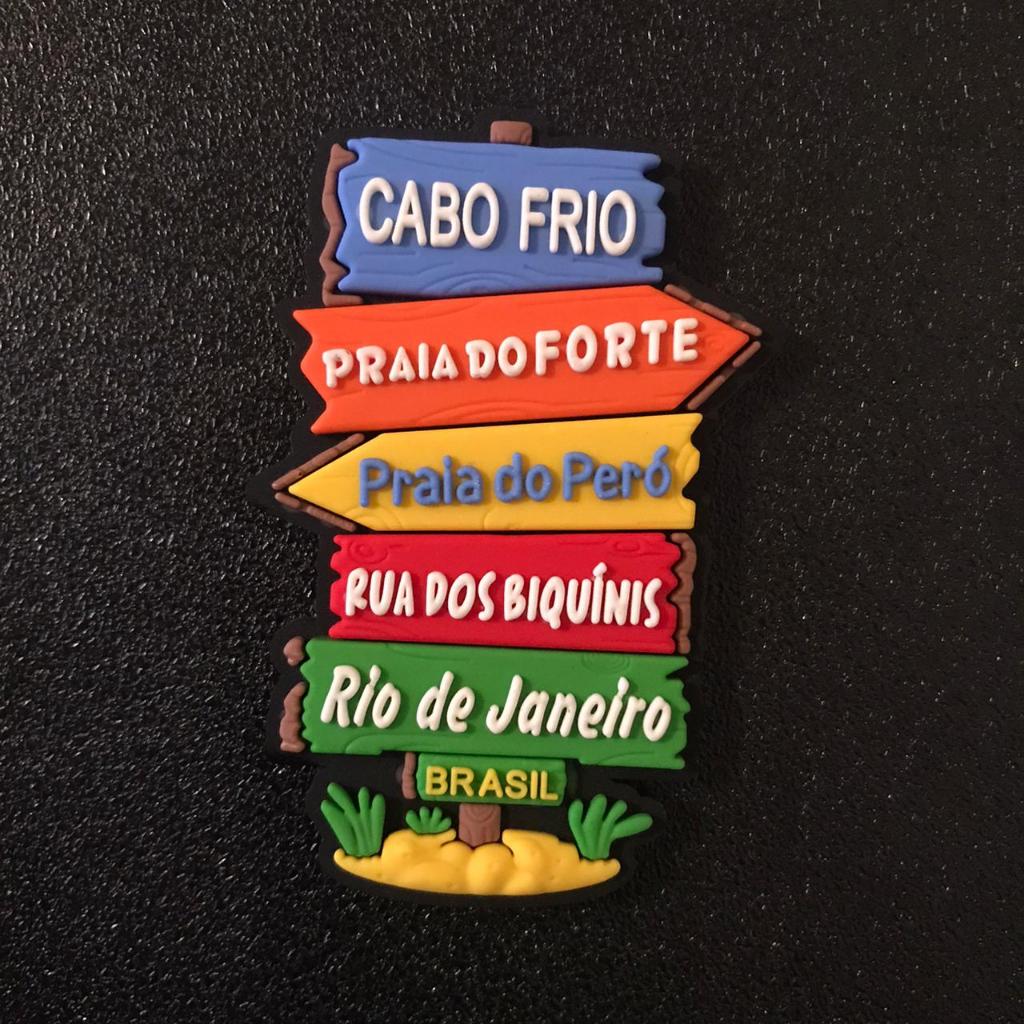 Ímã Cabo Frio RJ – Ímã de Geladeira Emborrachado