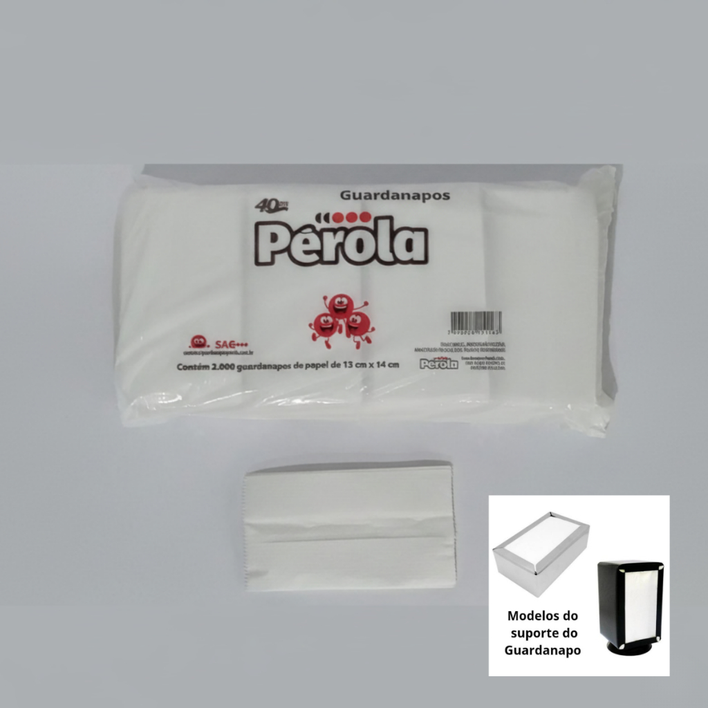 GUARDANAPO MESA 14X14 PCT C/ 2.000 UNID CADA PARA SUPORTE COR:BRANCO em Oferta na Shopee