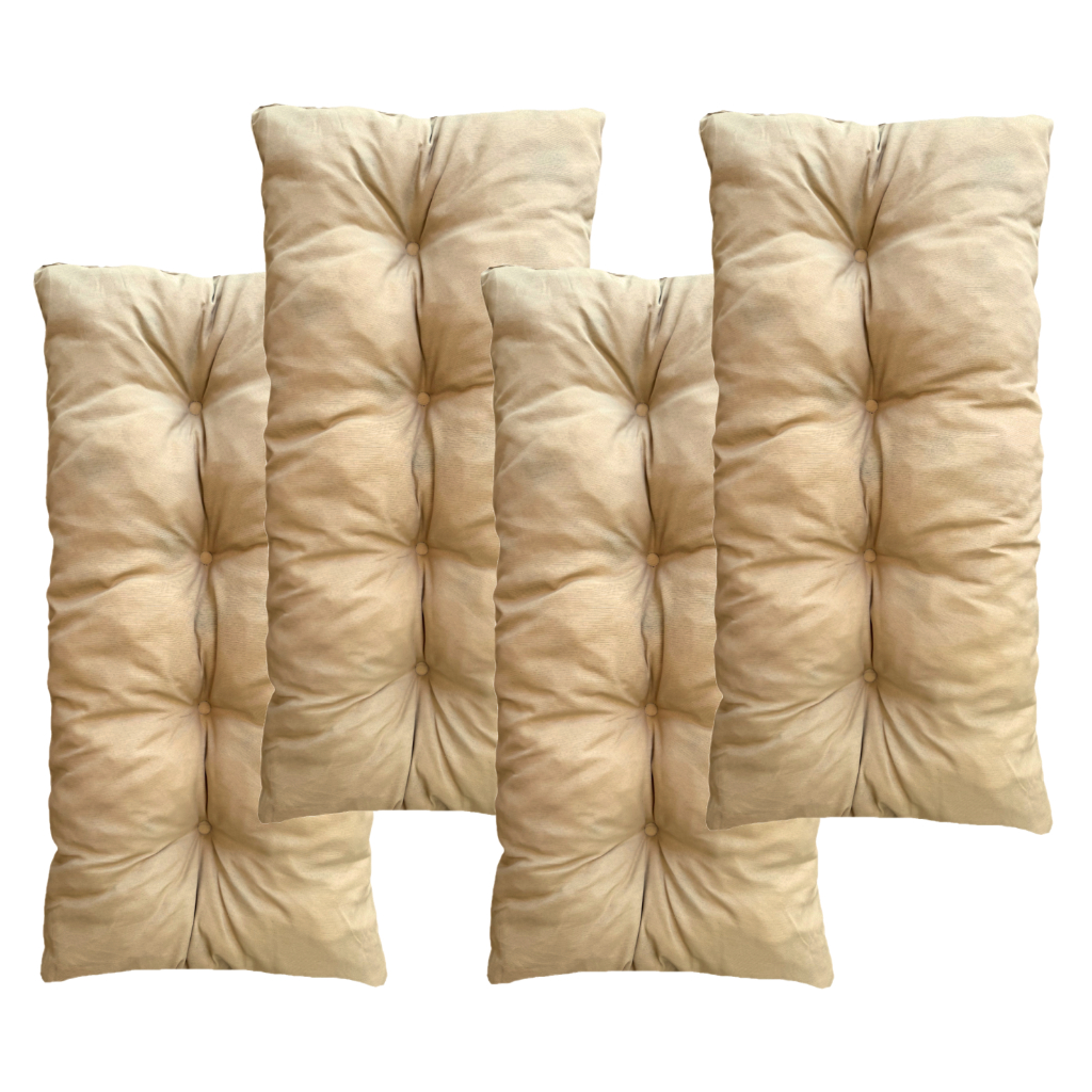 Conjunto de 4 almofadas 95x45 para Assentos de jardim varanda sacada e área de lazer em Oferta na Shopee