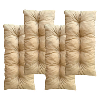 Conjunto de 4 almofadas 95x45 para Assentos de jardim varanda sacada e área de lazer em Oferta na Shopee