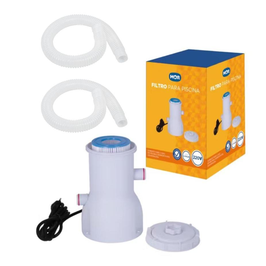Bomba Filtro Completo Para Piscina até 9000L 2200 Litros/Hora - Mor em Oferta na Shopee
