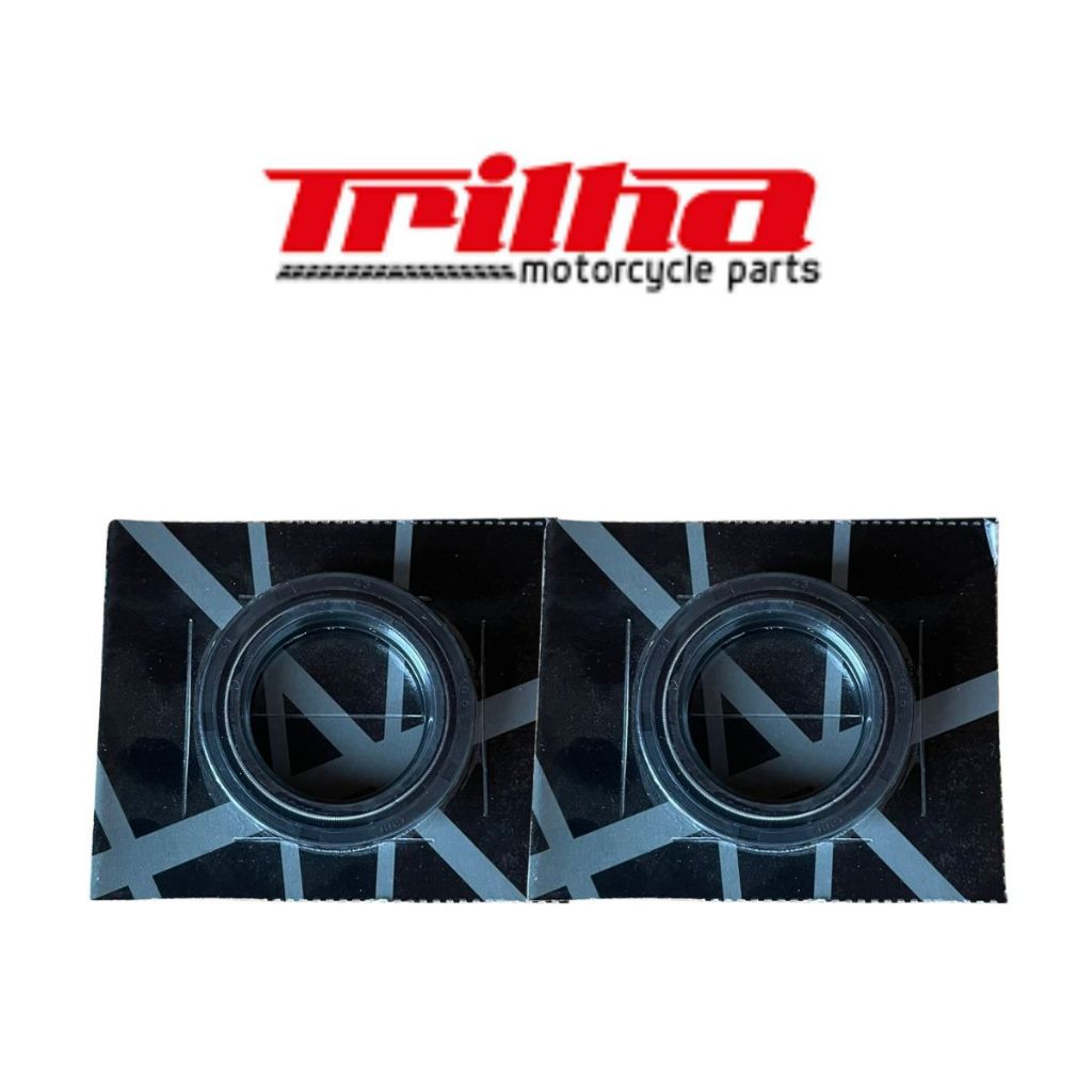 Par Retentor Bengala Garfo Dupla Vedação Honda Titan Fan 150 - 160 / Start / Cargo / PCX - Tilha em Oferta na Shopee