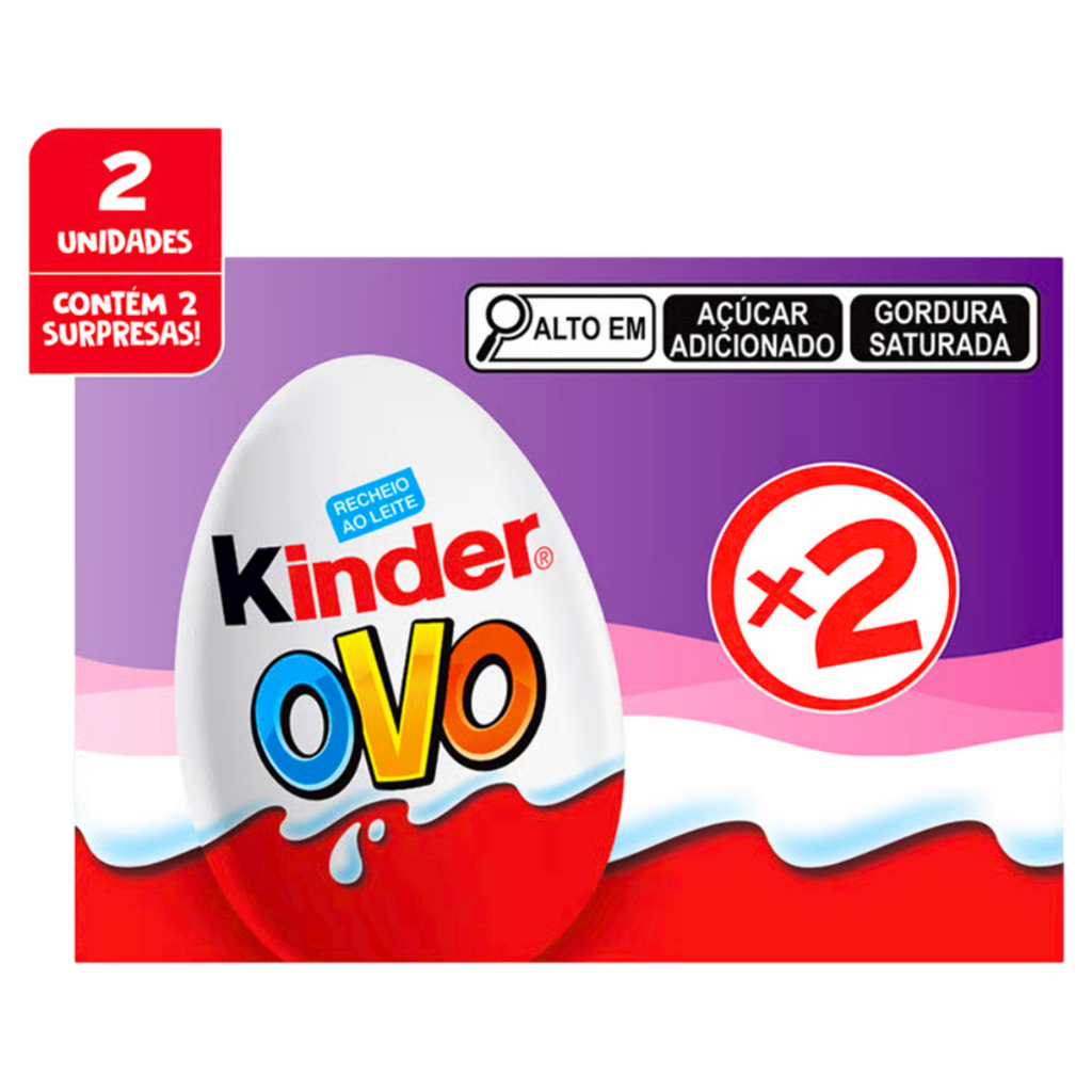Chocolate Kinder Ovo Menina Brinquedo 20g C/2 Unidades Demonstrações de Carinho Ferrero Rocher em Oferta na Shopee