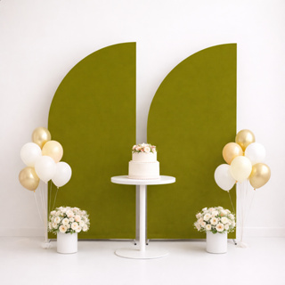 Painel Meia Lua Capa Veste Fácil 2mx1m Dupla Face Mesma Cor Com Elástico Decoração Para Eventos em Oferta na Shopee