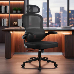 Cadeira Escritório Ergonômica Mesh Bm1 Belmóveis 150kg Home Office Presidente Reclinável