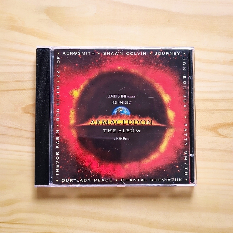 Armageddon - The Album (First Press) CD Aerosmith Journey Jon Bon Jovi ZZ Top