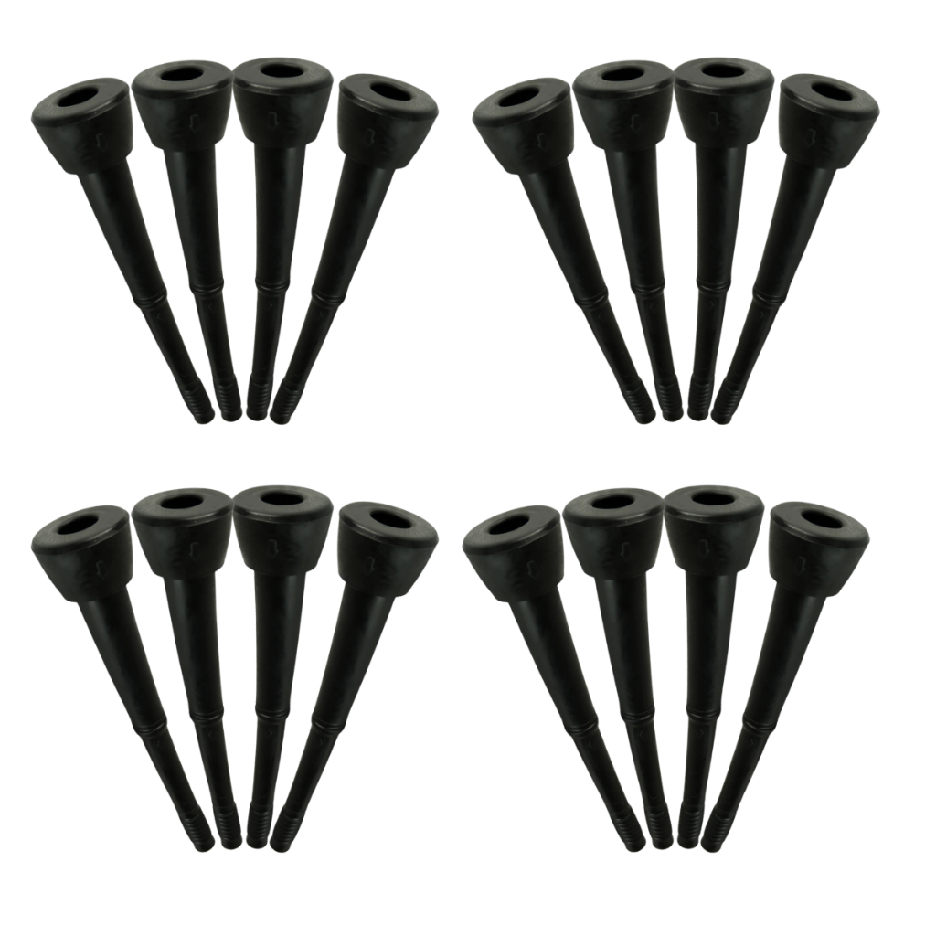 Teteira Insuflador 1 ANEL 9,5mm Jogo com 4 a 16 Uni / Ordenhadeira