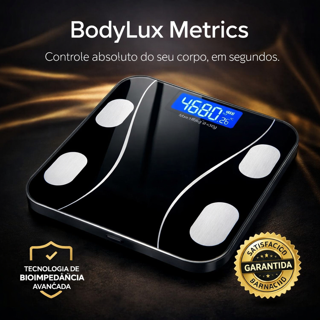 Balança Corporal Inteligente Bioimpedancia Alta Precisao 140kg Peso Gordura Musculo em Oferta na Shopee