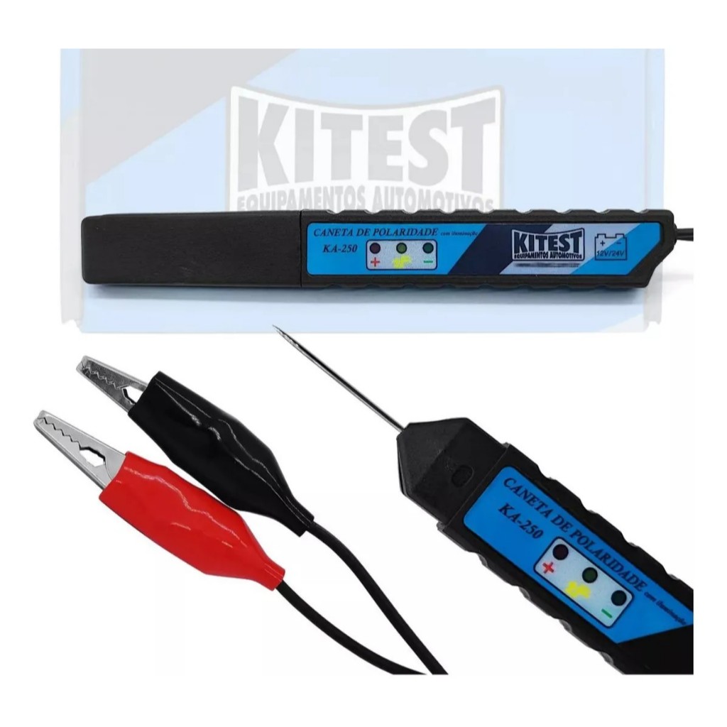 Caneta De Polaridade Com Iluminação 12 Volts ka250 Kitest