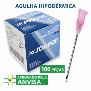 Agulha Descartavel Rosa 40x1,20MM 100 UNIDADES em Oferta na Shopee