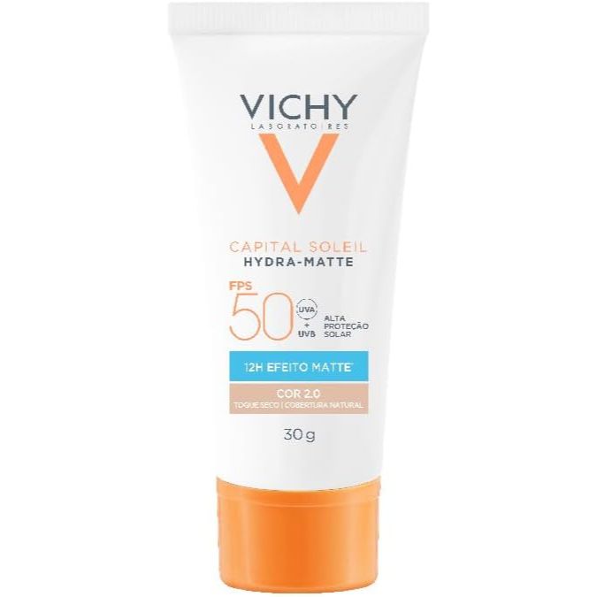 Vichy Capital Soleil Hydra-Matte FPS50 Cor 2.0 - 30g